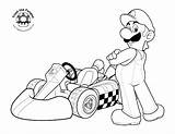 Luigi Mario Coloring Pages Color Super Party Printable Sheets Disegni Brothers Print sketch template