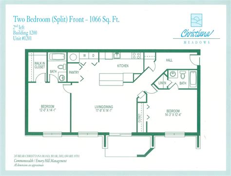 apartment floor plans christiana meadows apartments bear de