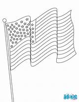 Flag Coloring American Twin Towers Pages Color Drawing Line Print Hellokids Printable Online sketch template