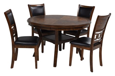 gia light brown  table   chairs save mor    store