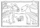 Dragon Train Coloring Pages Light Night Fury Toothless Dragons Lights Wonder sketch template