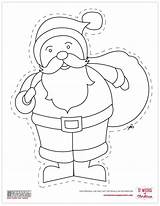 Coloring Christmas Cutouts Printables Santa Printable Cutout Pages Color Kids Decorations Holiday Gingerbread Snowman Template Botanicalpaperworks These Man Choose Board sketch template
