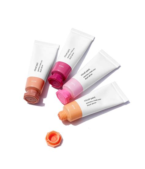 glossier cloud paint review  swatches  beauty  book