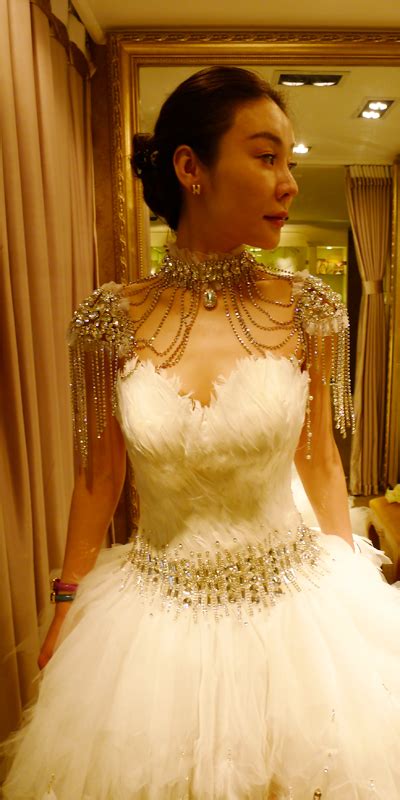Cho Hee Short Sexy Provocative Bridal Dress Wedding Gown