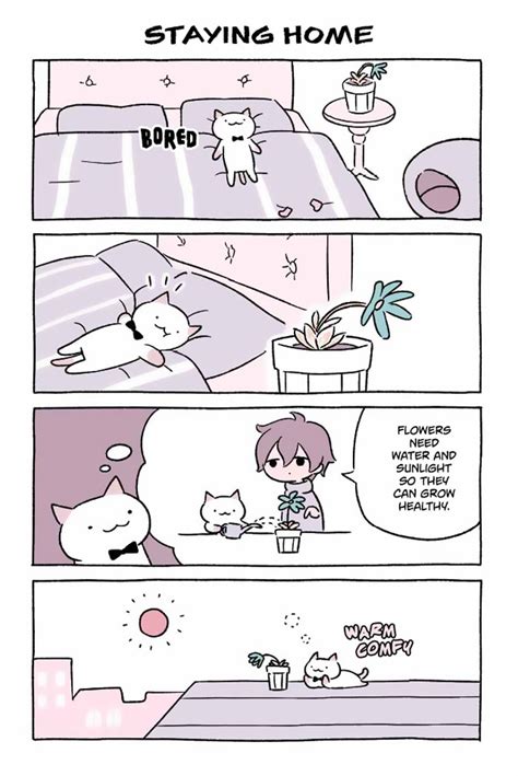 japanese illustrator creates the most adorable cat comics ever and it will make your day