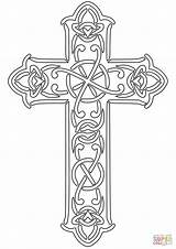 Kreuz Celtic Ausmalbild Ausmalen Crosses Croce Keltisches Celtica Keltische Croci Stilizzate Anmalen Pinnwand sketch template
