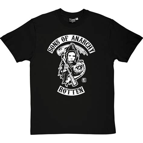 sons of anarchy johnny rotten t shirt redmolotov