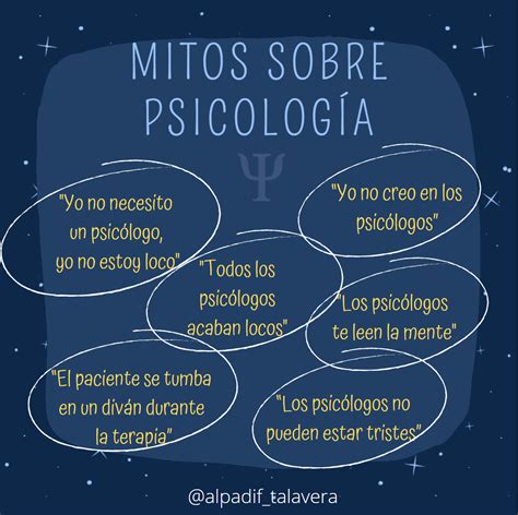 mitos sobre psicologia alpadif talavera