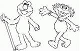 Sesame Street Coloring Pages Zoe Elmo Rosita Library Getcolorings Getdrawings Comments sketch template
