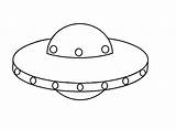 Ufo Coloring Colouring Pages Choose Board sketch template