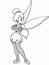 Tinkerbell Tinker Coloring4free Princesses Happy Tink Upset Getdrawings sketch template
