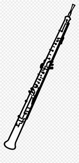 Oboe Pinclipart sketch template
