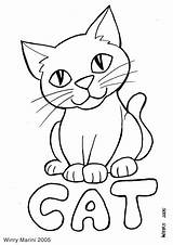 Kucing Mewarnai Lucu Paud Mudah Digambar Lore Imagekit Belajar Template Disimpan sketch template