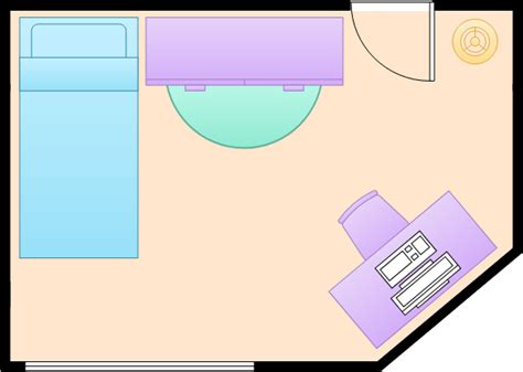 small bedroom bedroom floor plan template