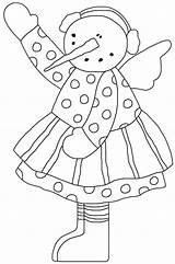 Angel Snow Coloring Pages Colouring Getcolorings Printable Print sketch template