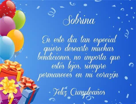 frases de cumpleanos  una sobrina  imagenes bonitas
