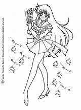 Coloring Sailor Pages Mars Moon Popular sketch template