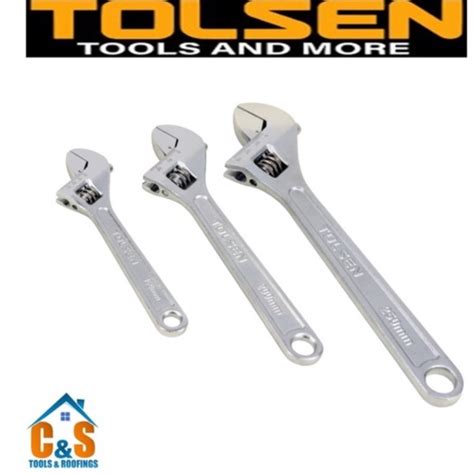tolsen adjustuble wrench yabe tubo  sizes shopee philippines