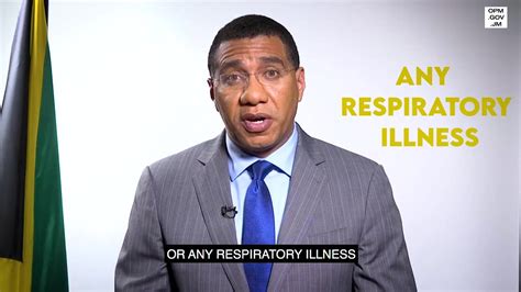Andrew Holness If You Are Exhibiting Symptoms Such As