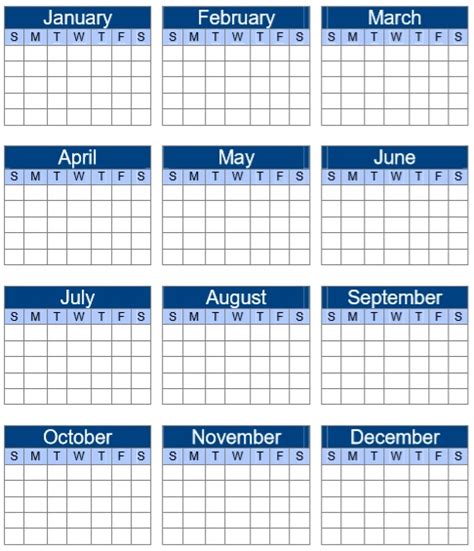 printable academic calendar template printable templates