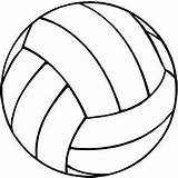 Volleyball Clipartmag sketch template