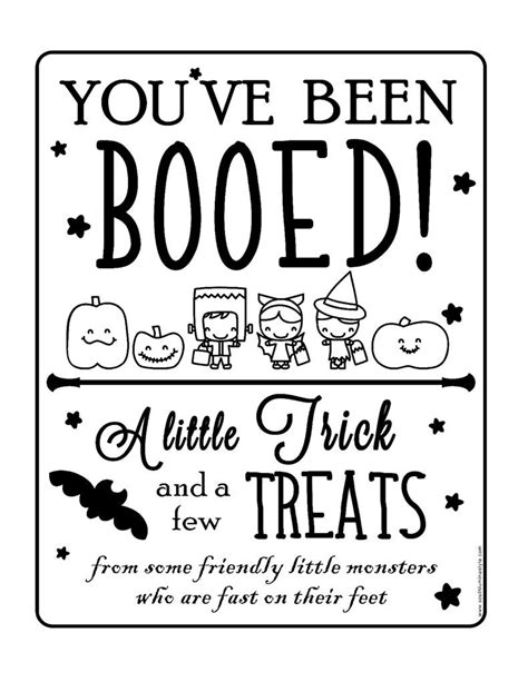 youve  booed  printable youve  booed halloween