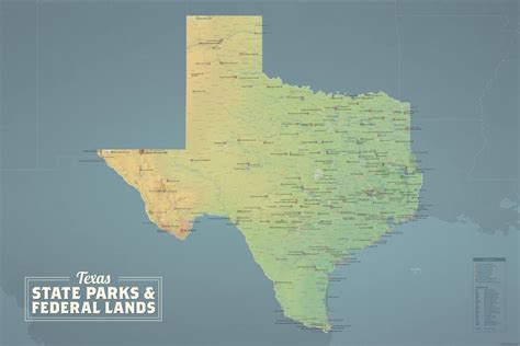texas state  national park maps perry castaneda map collection