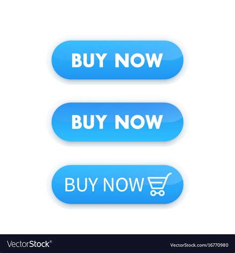 buy  blue buttons  web design royalty  vector