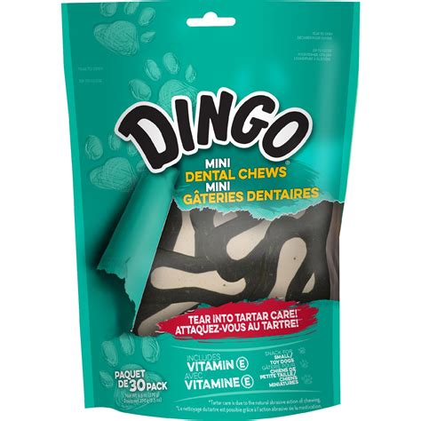 dingo mini dental chews  small dogs  pack walmart canada