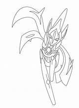 Deoxys Th01 sketch template