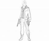 Zephyr Character Resonance Fate Coloring Pages sketch template