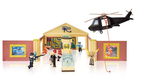 brand  roblox jailbreakmuseum heist toy playset rare sealed  virtual code toys tv