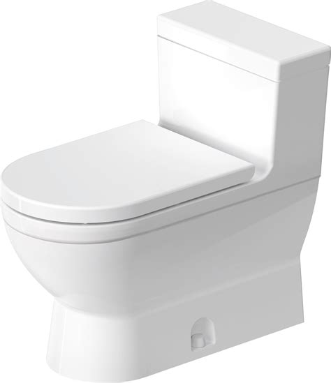 duravit   starck   gpf  piece elongated toilet white