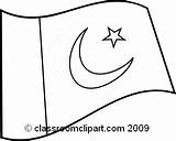 Clipart Flag Pakistan Pakistani Coloring Pages Flags Outline Clip Kids Trending Days Last 20clipart Classroomclipart sketch template