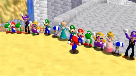 You Can Play Super Mario 64 With 24 People With This Online Mod Nerdist