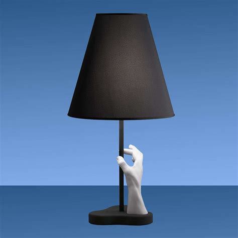 opvallende design tafellamp mano lampentisch lampe tischleuchte