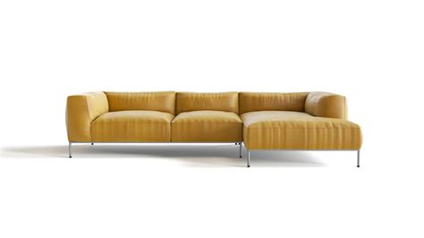 yellow leather sofa flyingarchitecture