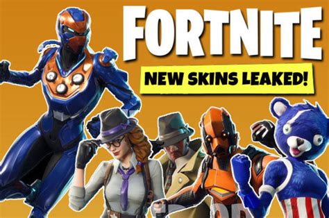 Fortnite Skins Leaked All New Update 4 5 Skins Revealed By