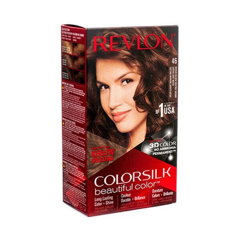 Revlon Colorsilk Beautiful 3d Hair Color 46 Medium Golden Chestnut Brown