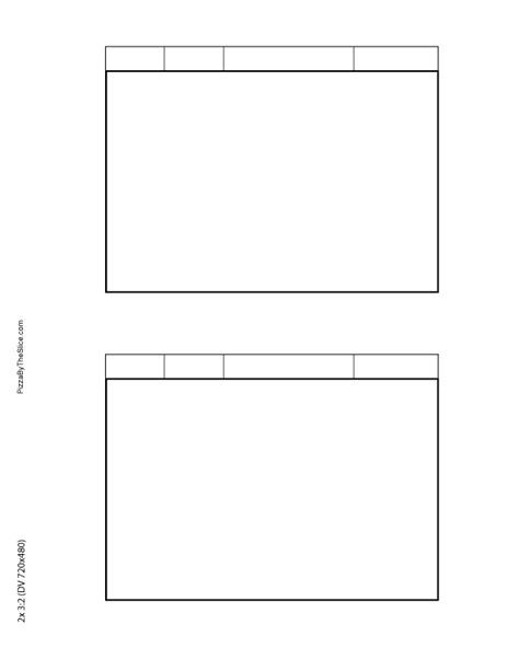 blank storyboard templates images frompo