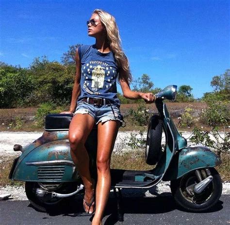 160 best scooter girls images on pinterest