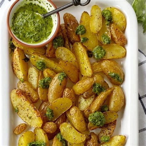 roasted fingerling potatoes  herbs  casual pantry