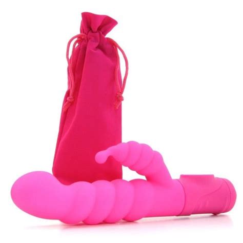 maia twistty silicone clit stem vibe pink sex toys at adult empire