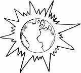 Eclipse Coloring Pages Planet Earth Printable Supercoloring Via Tag sketch template