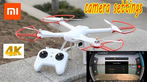 mi drone flight test mi drone  camera settings  camera test youtube