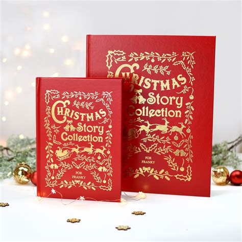 personalized christmas story collection signature ts