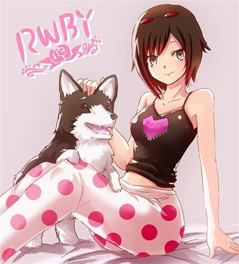 Ruby And Zwei Rwby Season 2 Rwby Rwby Fanart Anime