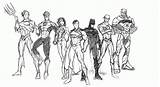 Coloring Justice League Pages Colouring Print Library Clipart Superhero Clip sketch template