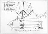 Fulton Nautilus Invention Submarine Battello sketch template