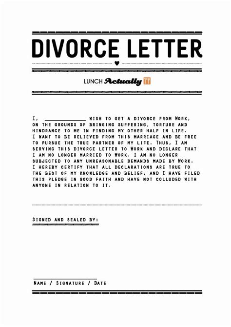 divorce lawyer letter  divorce lawyer
